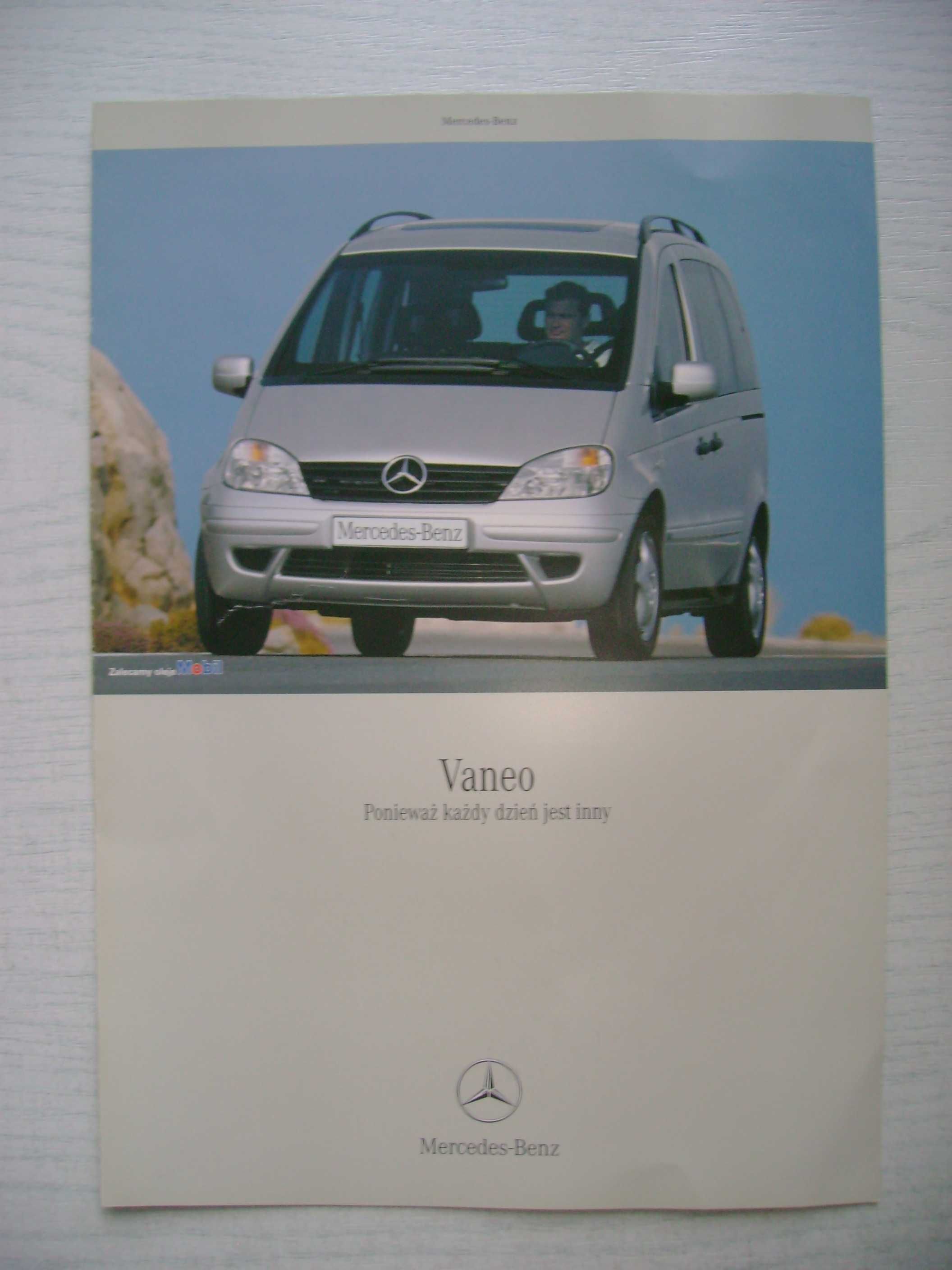 Mercedes Vaneo-folder