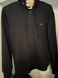 Comme des Garçons Play Black Zip-Up Hoodie