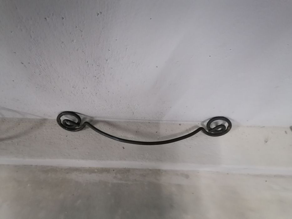 5 Suportes de Casa de banho em ferro preto fosco ! Envio Grátis