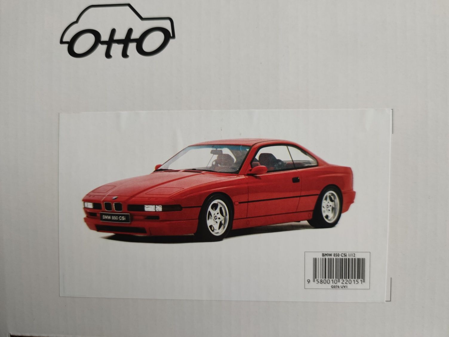 1:12 BMW 850 CSi Otto G076 (większe niż 1:18!)