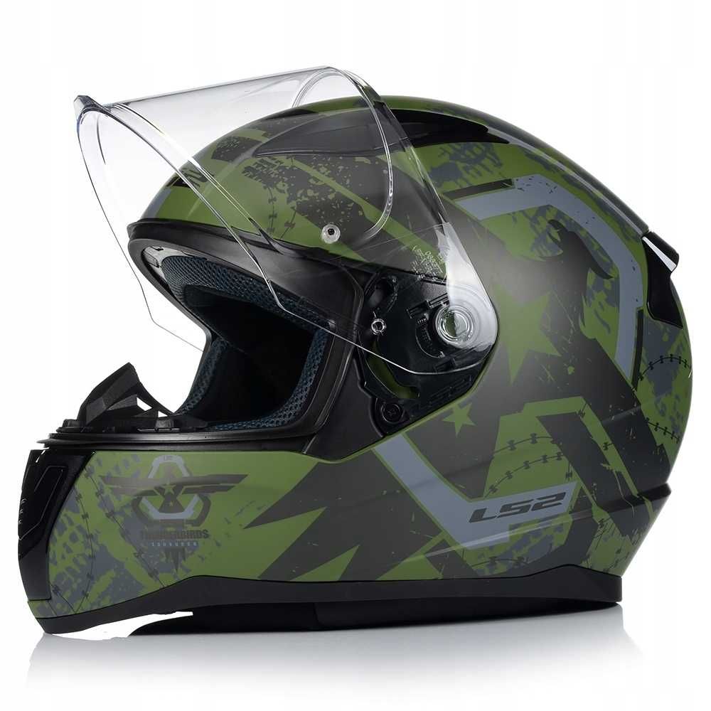 NOWA Kask motocyklowy Rapid II THUNDER BIRDS SYSTEM Pinlock ECER 22.06