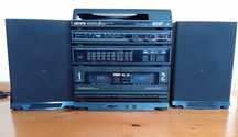 Wieża ARTECH MX 510- L radio,  gramofon, magnetofon, kolumny.