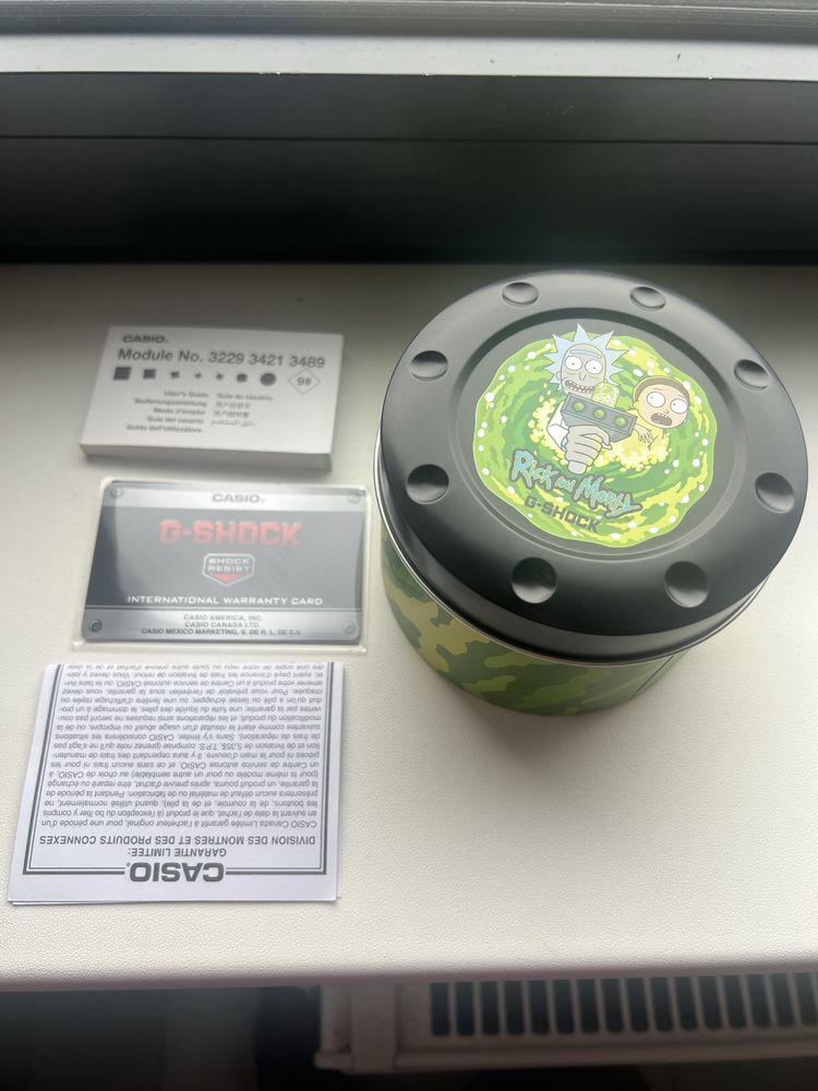 Nowy Casio G shock x Rick i Morty