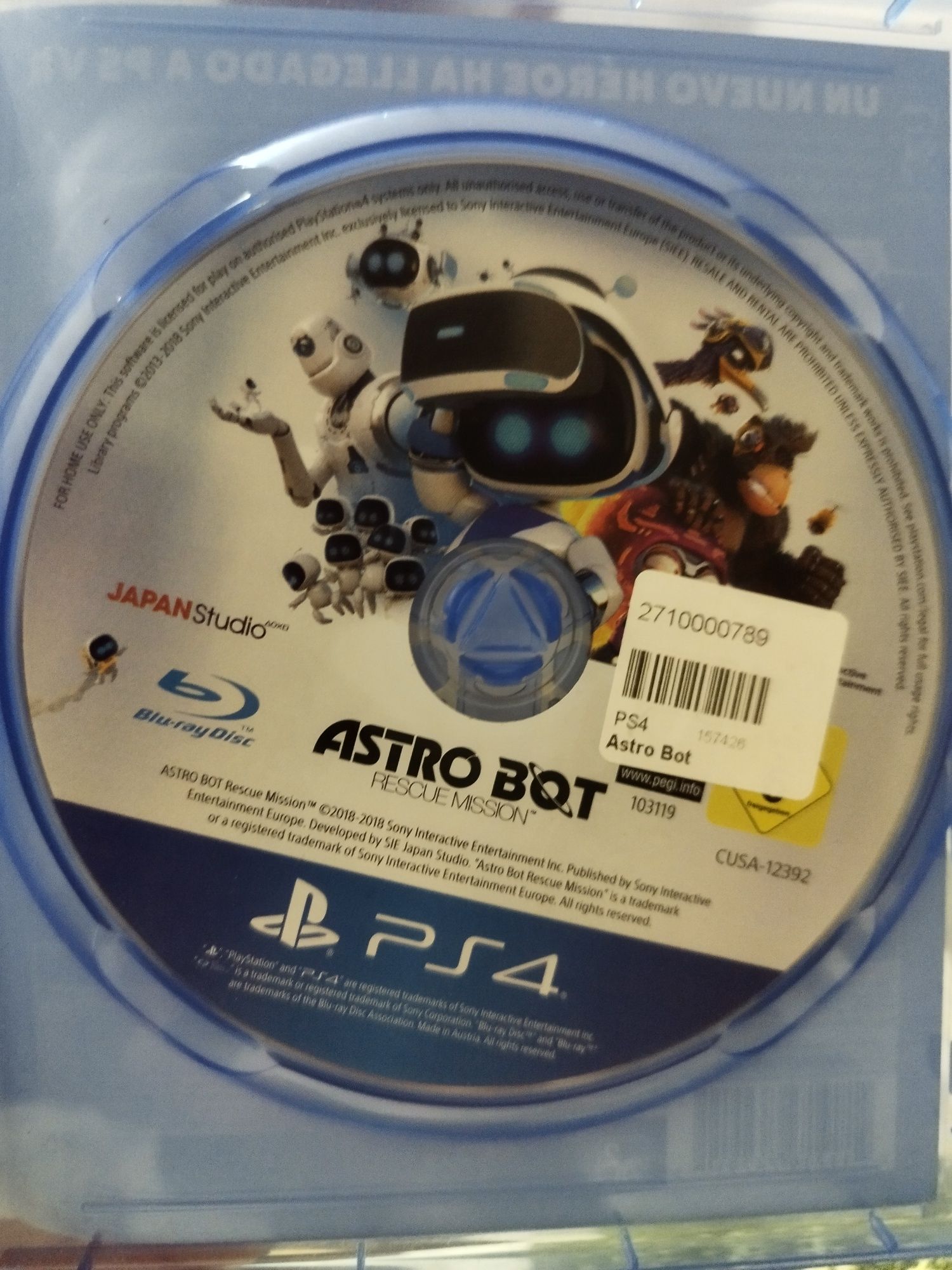 Gra na PS4 Astro BOT