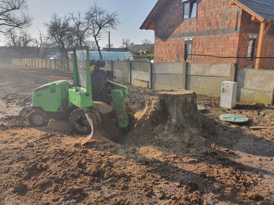 WYCINKA DRZEW frezowanie pni podnośnik koszowy 22m zwyżka rębak