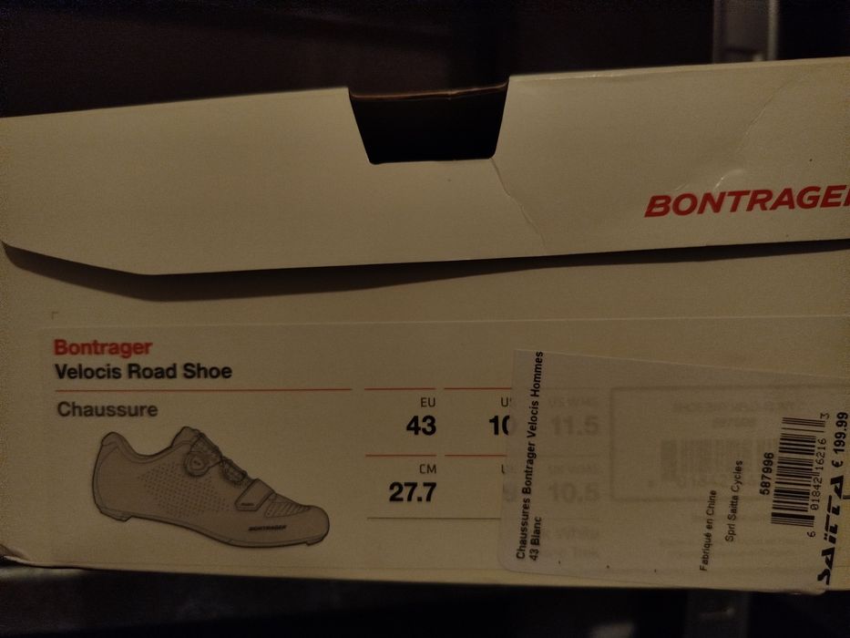 Sapatos bontrager velocis 43