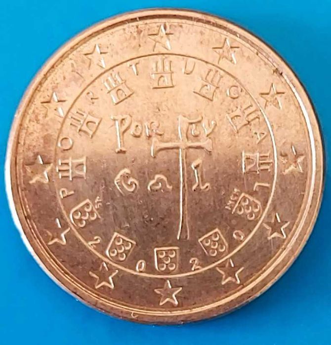 1 Cêntimo de 2020 de Portugal