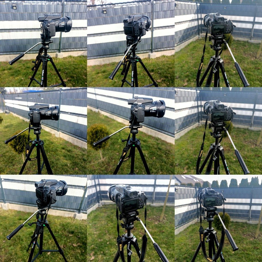Statyw fotograficzny Velbon C-500 głowica Vel-flo PH-358 udźwig 2,5 kg
