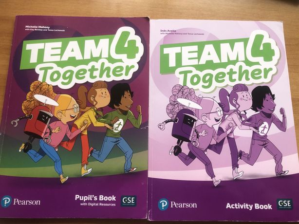 Продам Team Together 4, Activity Book and Pupil’s Book нові