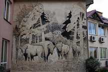Sgraffito - ryte tynki - pracownia malarstwa