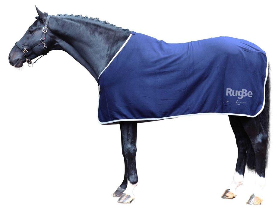Derka polarowa dla konia RugBe Economic, granatowy, Covalliero
