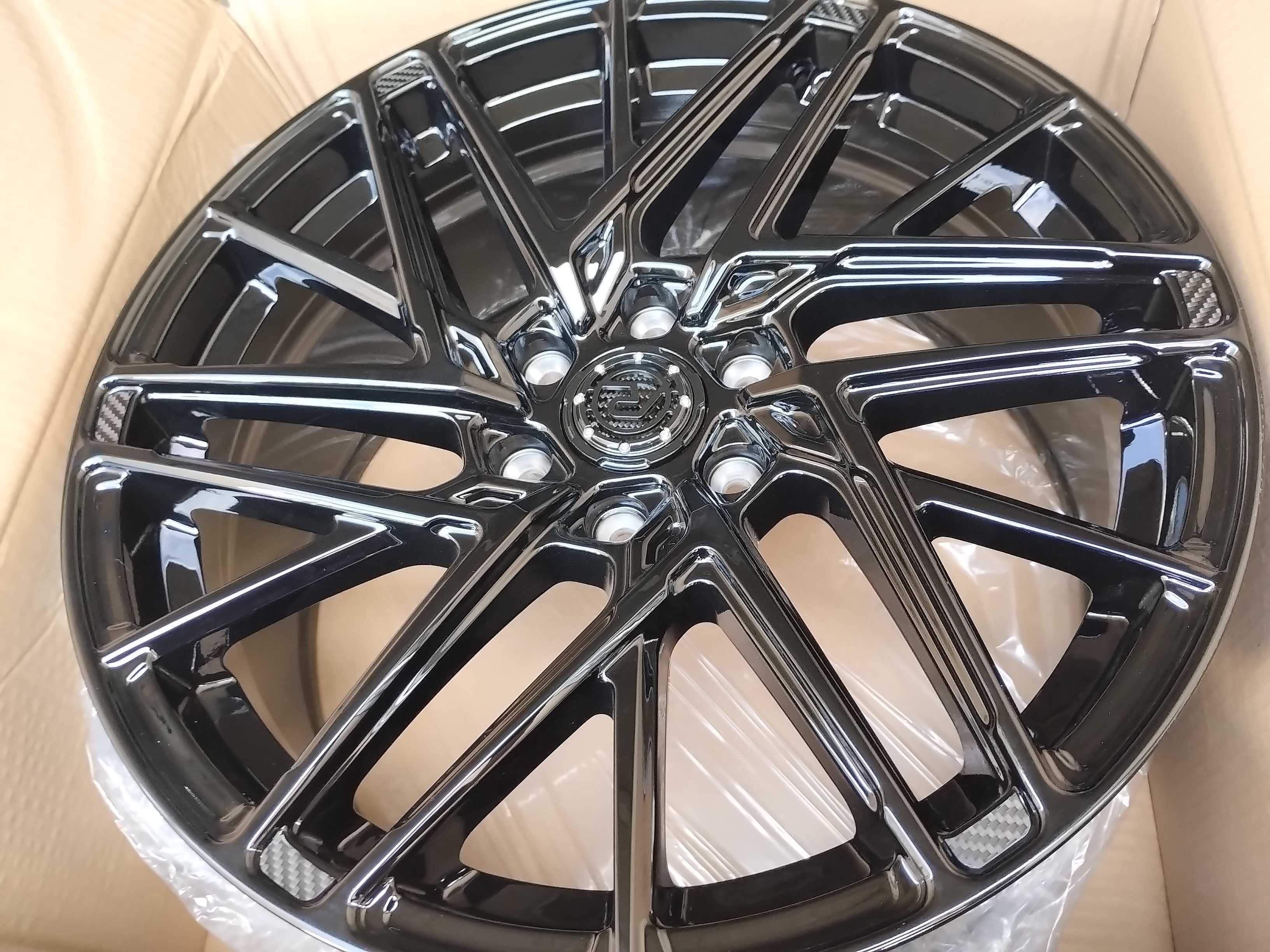 Nowe Felgi 19 6x120 Ford Transit Custom Tourneo VW T7 Czarny Połysk
