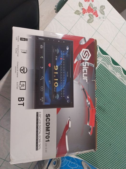 Auto radio 2din com bluetooth