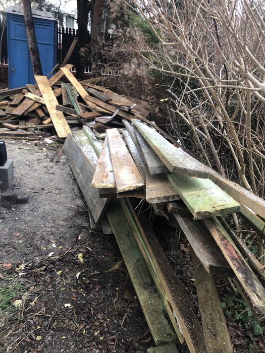 Palety i deski po budowie oddam za darmo