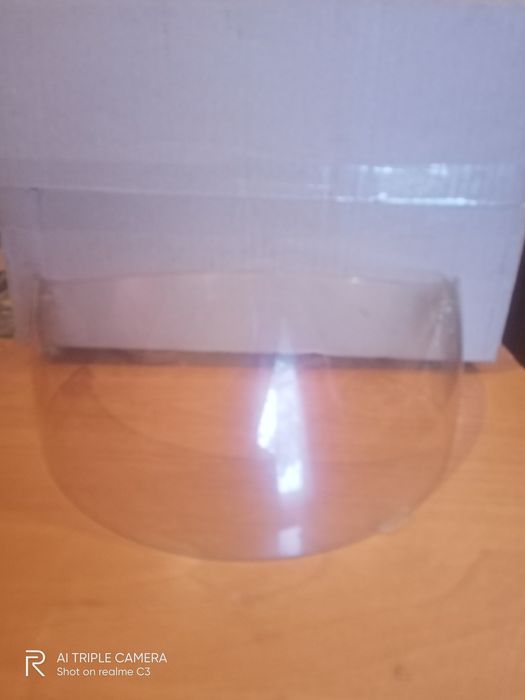 Захисне скло на шолом