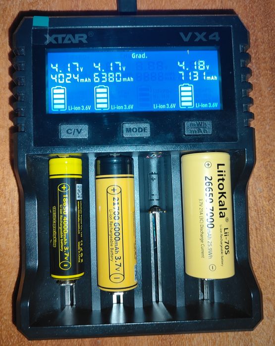 Акумулятор 18650 Liitokala King 4000 mAh Li-Ion 3.7V 12A MAX ємність!