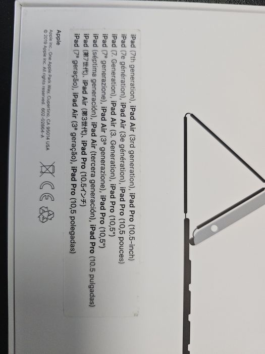 Чехол-клавиатура Apple iPad 10.2, iPad Air 10.5 2019 Keyboard MX3L2