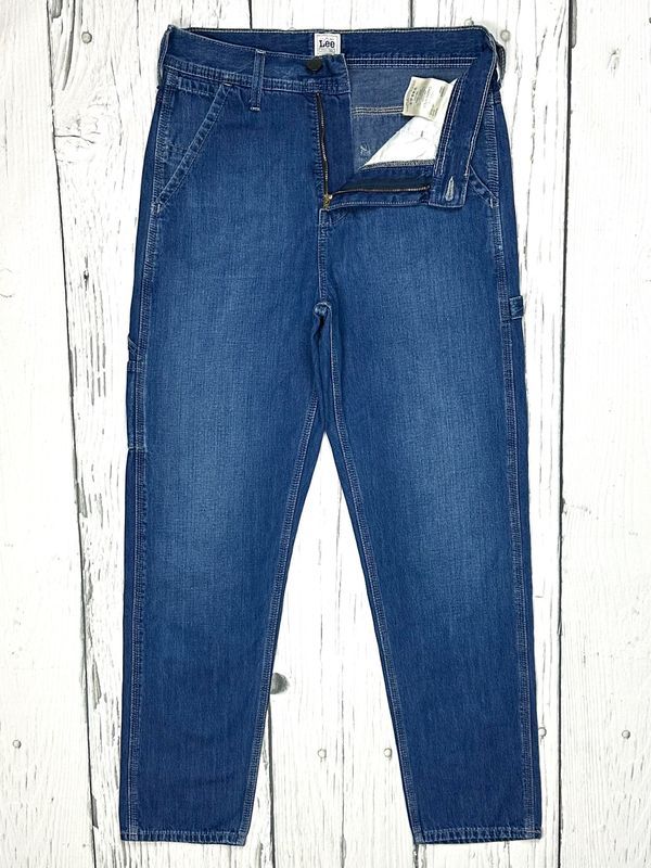 Lee Carpenter Workwear Jeansy Męskie o Luźnym Kroju Logowane r. W29 L3