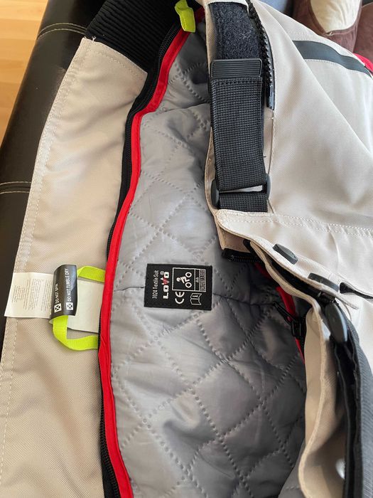 Calças motard XL com forro e impermeáveis LOVO - nunca usadas!!