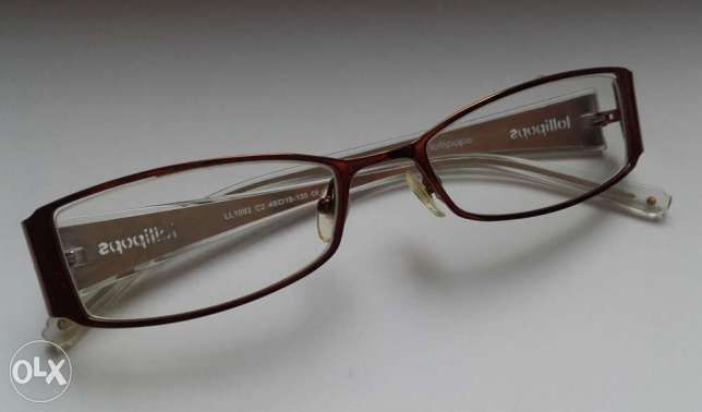 LOLLIPOPS Paris Optique - okulary oprawki brązowo srebrne damskie