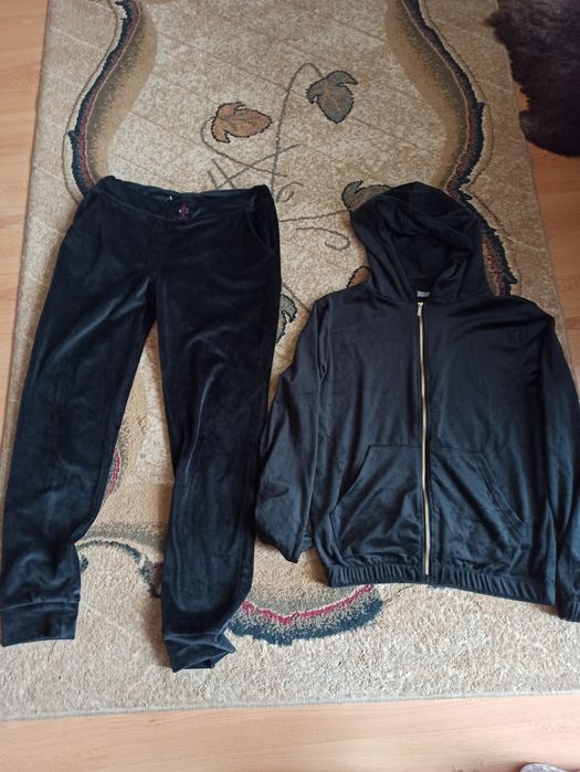 Spodnie i bluzy welurowe