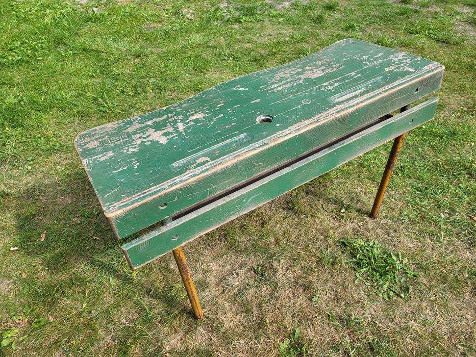 Stara ŁAWKA szkolna do renowacji