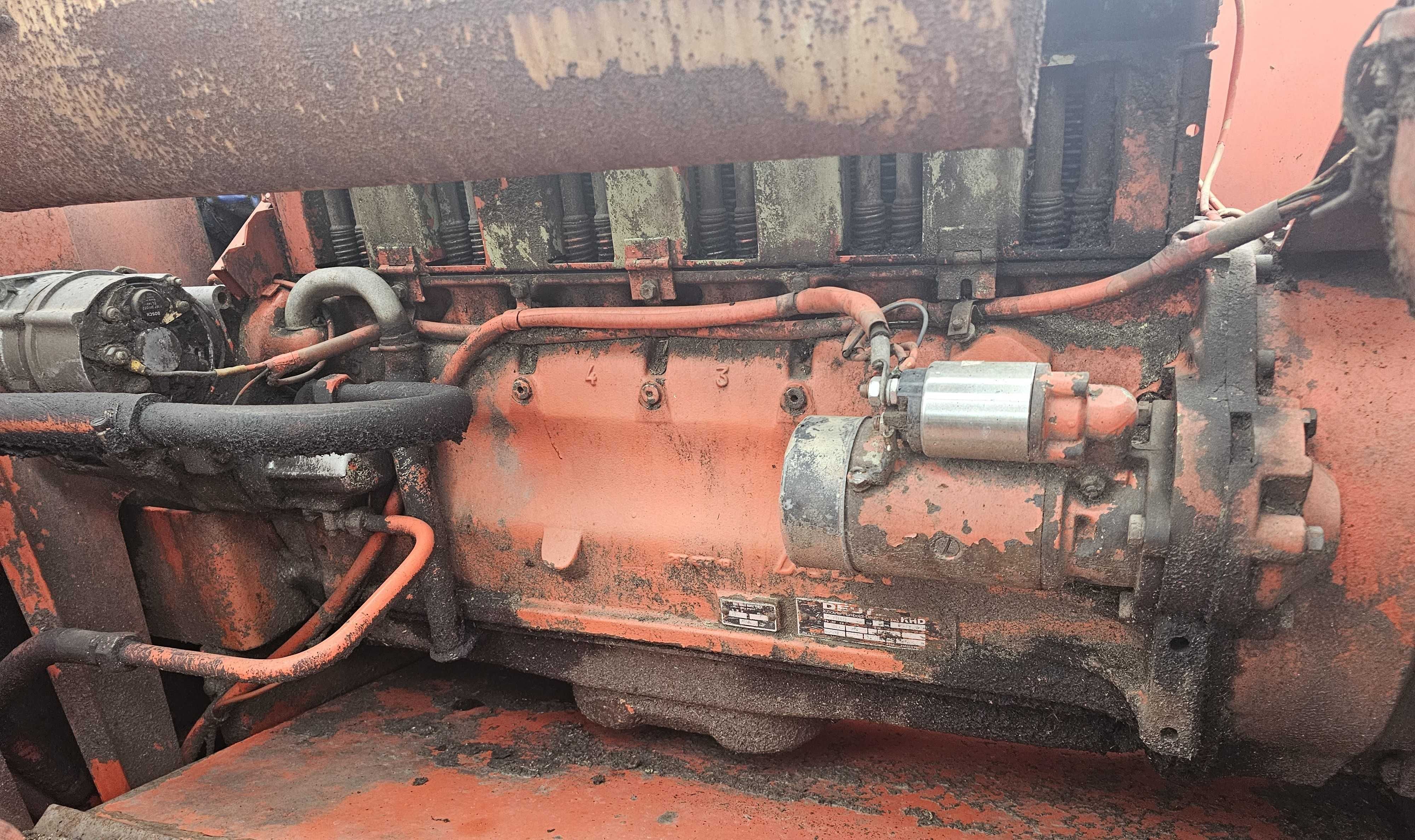 Silnik Deutz Fahr F6L912, 812  na części kombajn Fahr 1200,900,1102