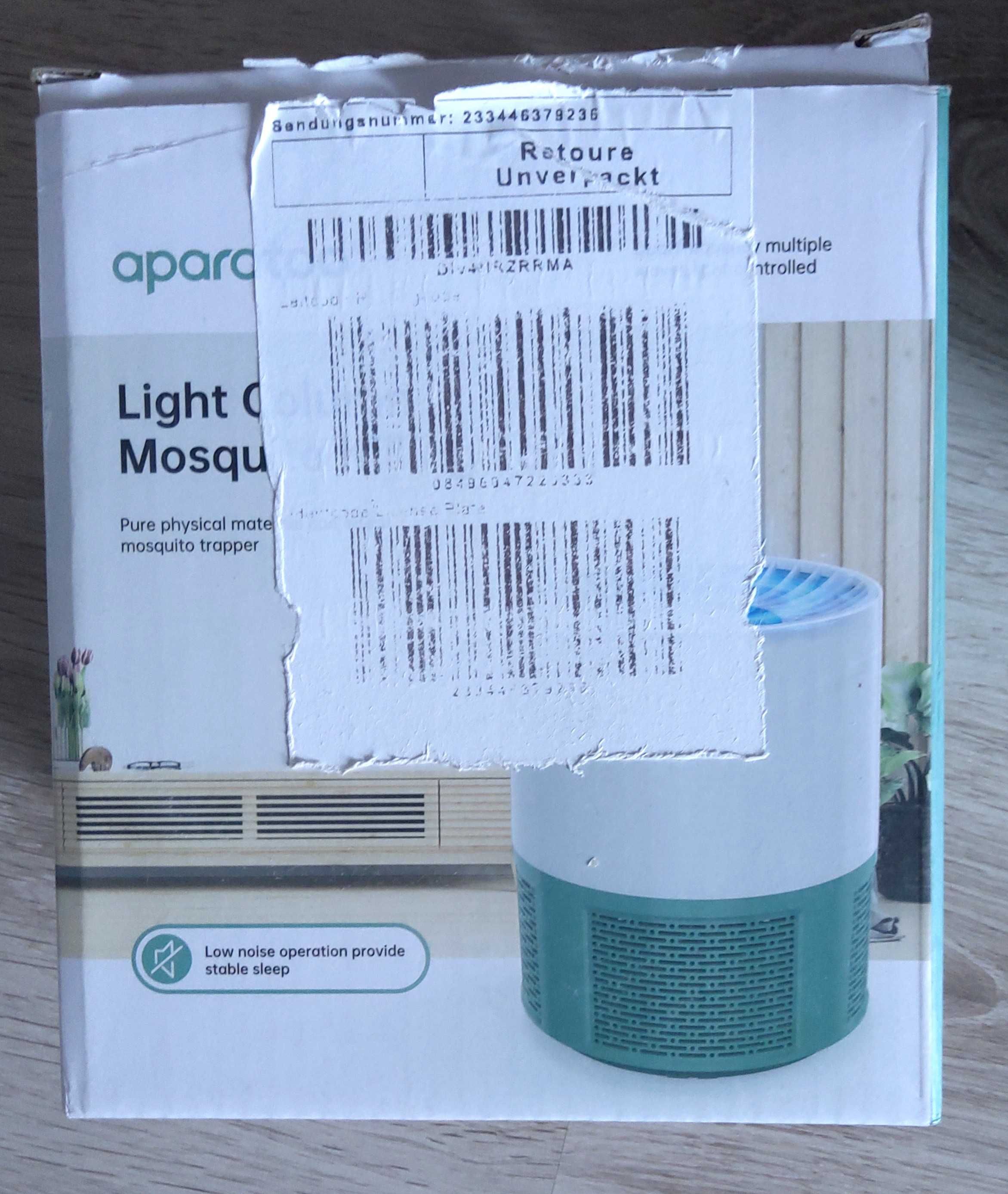 Lampa przeciwko komarom, muchom Aparatoo na USB