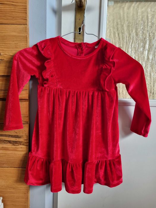 Sukienka świąteczna 80/86