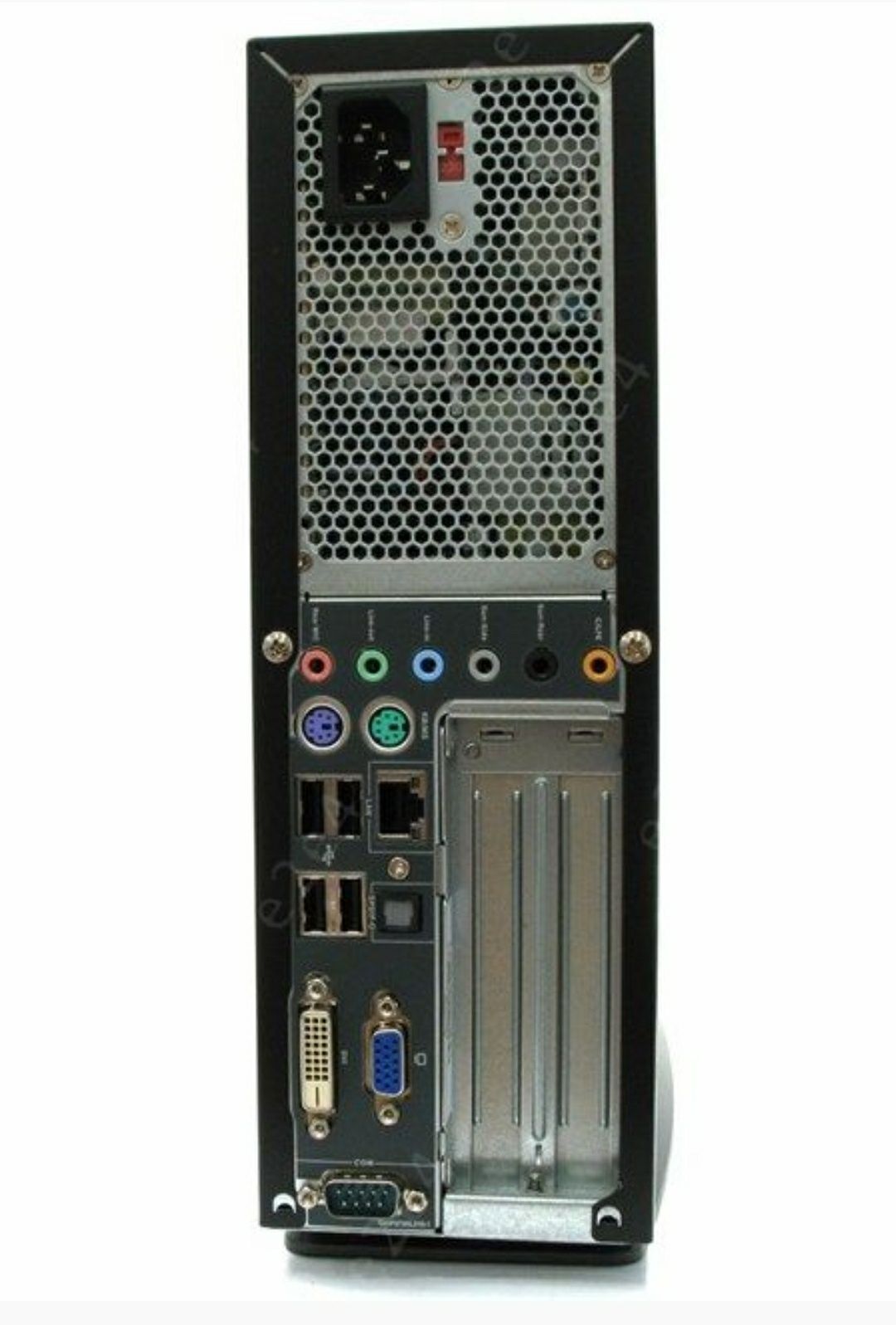 Computador torre desktop Mini PC Intel Core Duo 1.8GHz 2GB RAM