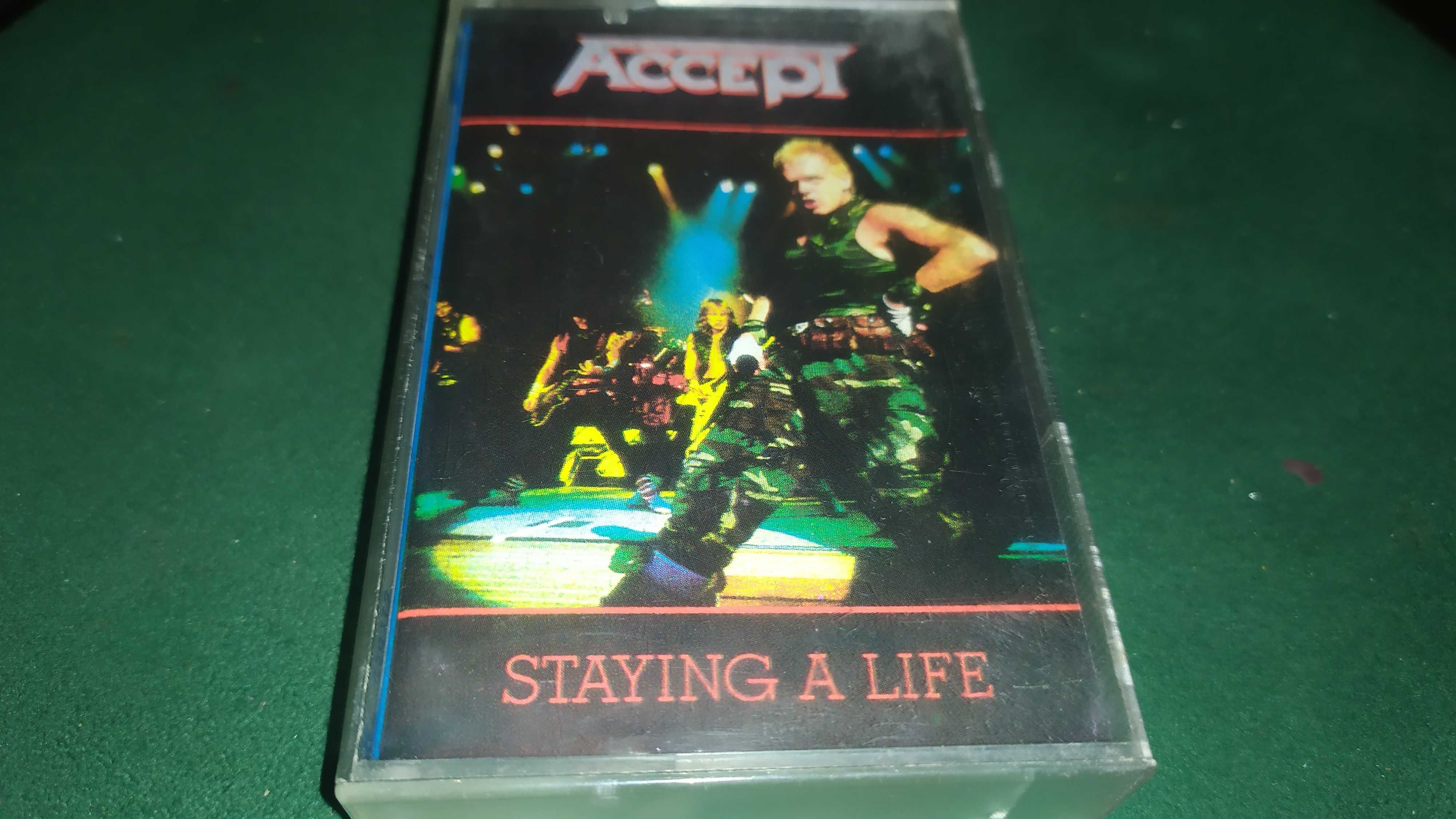 Accept – Staying A Life kaseta