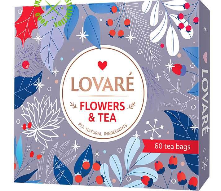 Herbata Lovare Zestaw herbat WINTER FLOWERS TEA 12x5szt.