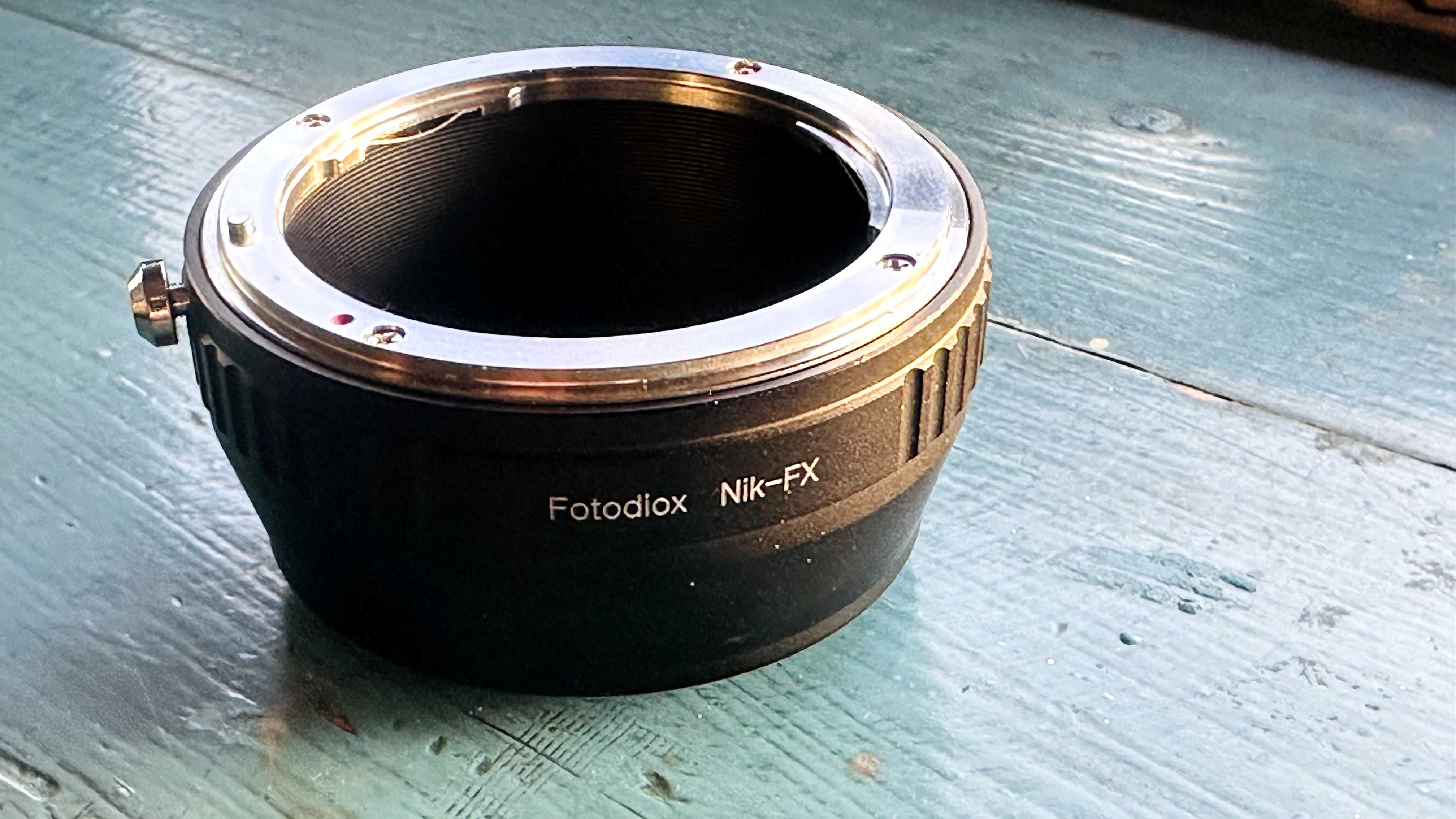 Adapter Nikon - FX , do cyfrówek Fuji serii X, klatka APS-C, Fotodiox