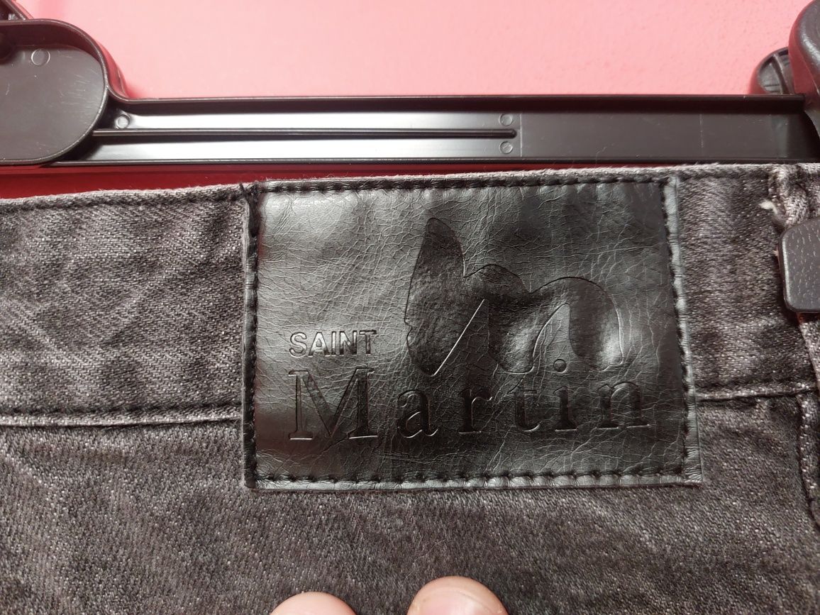 Spodnie męskie dżinsy jeansy Saint martin w34