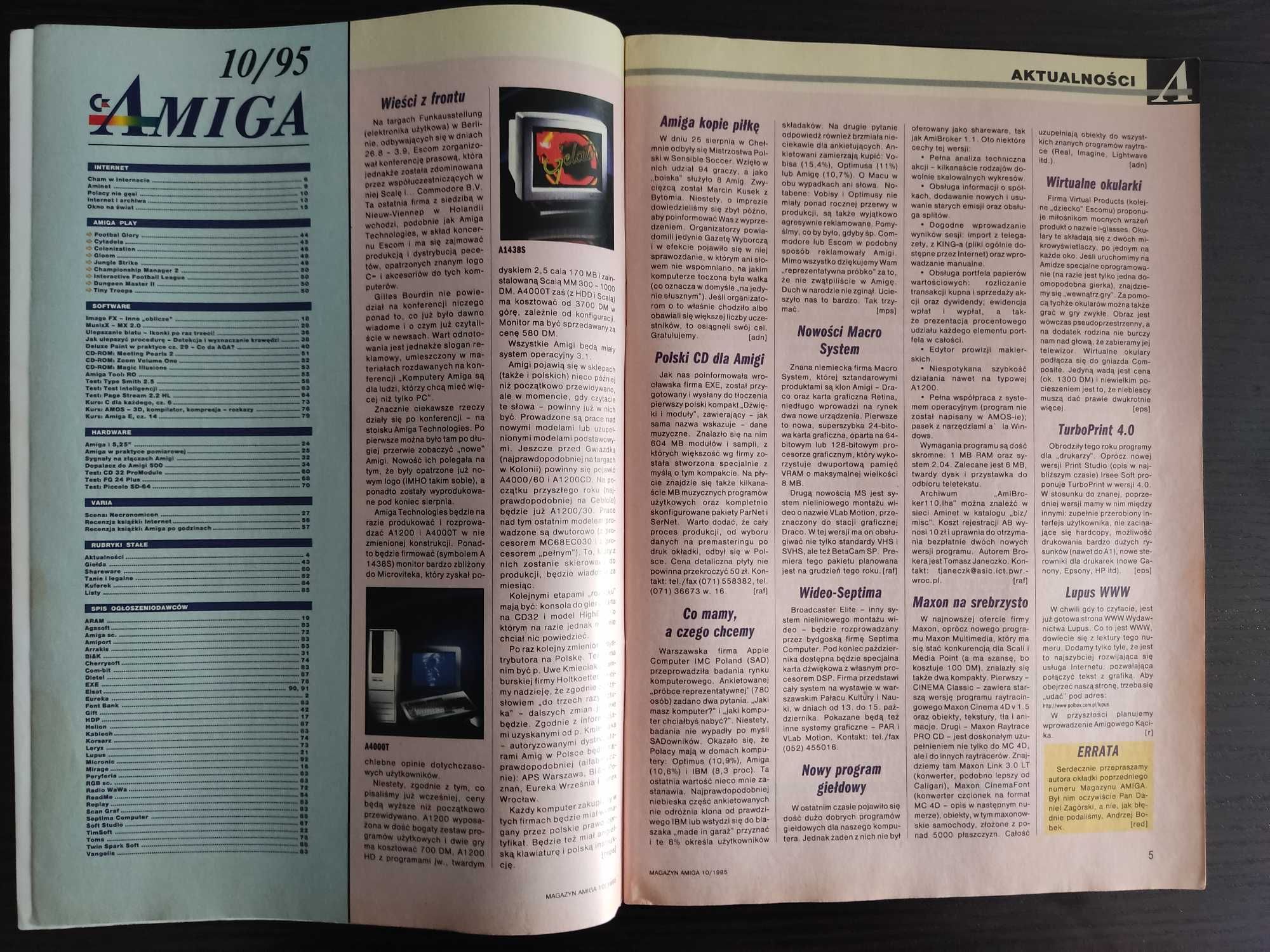 Amiga Magazyn - numer 10/1995