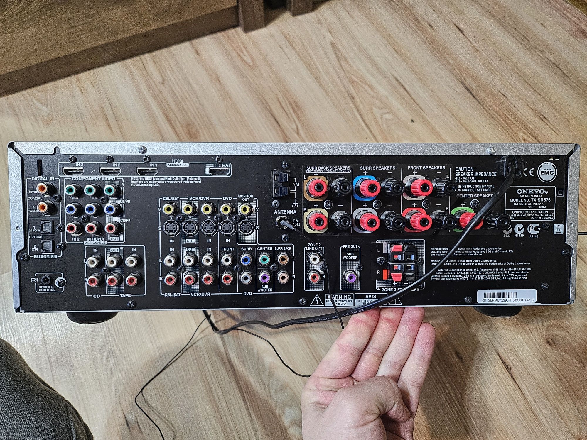 Amplituner Onkyo tx-sr576