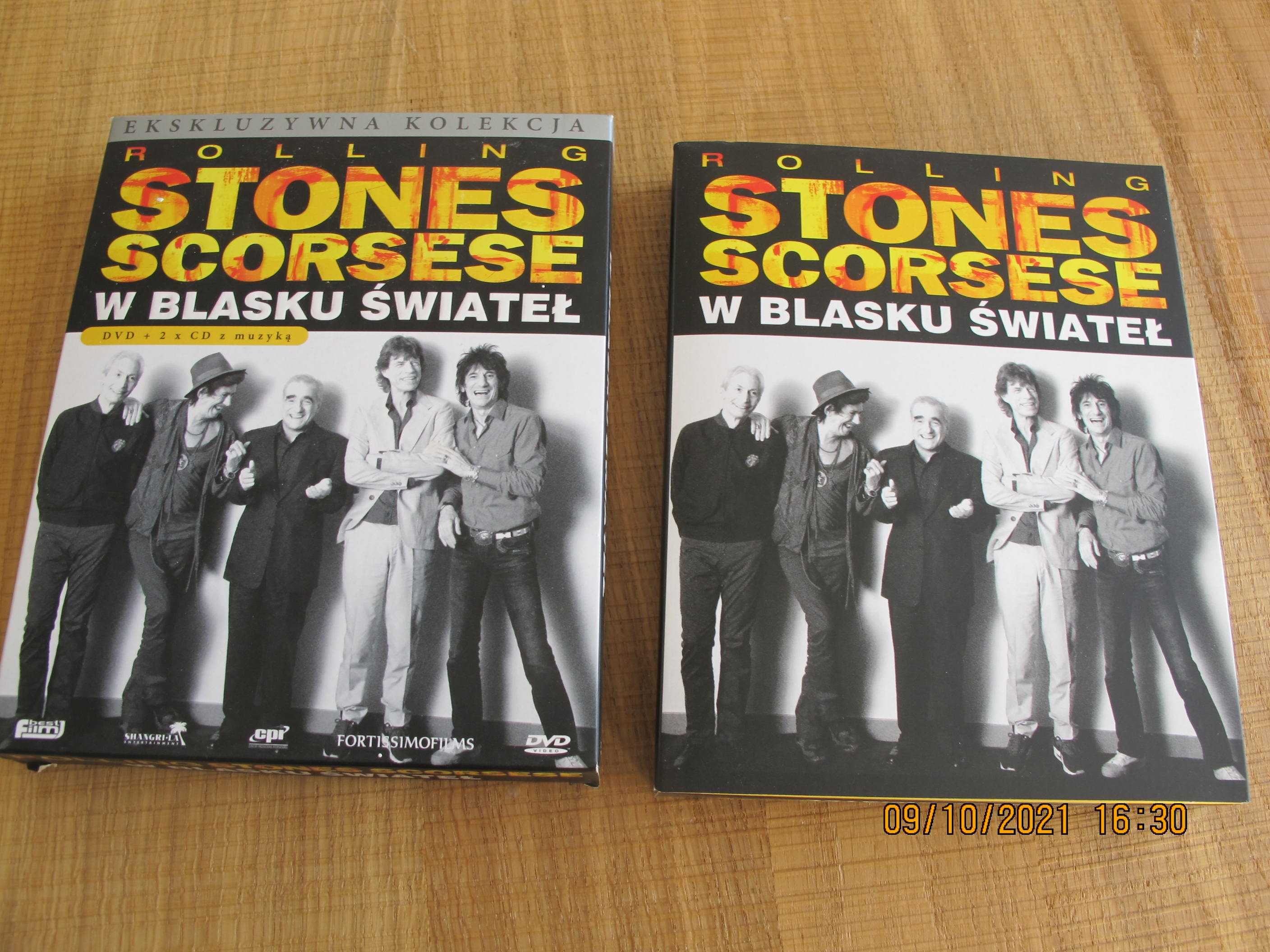 "W blasku świateł" koncert Rolling Stones DVD+2xCD