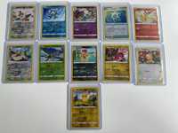 Karty Pokemon Evolving Skies 41 szt Pikachu revers holo i holo