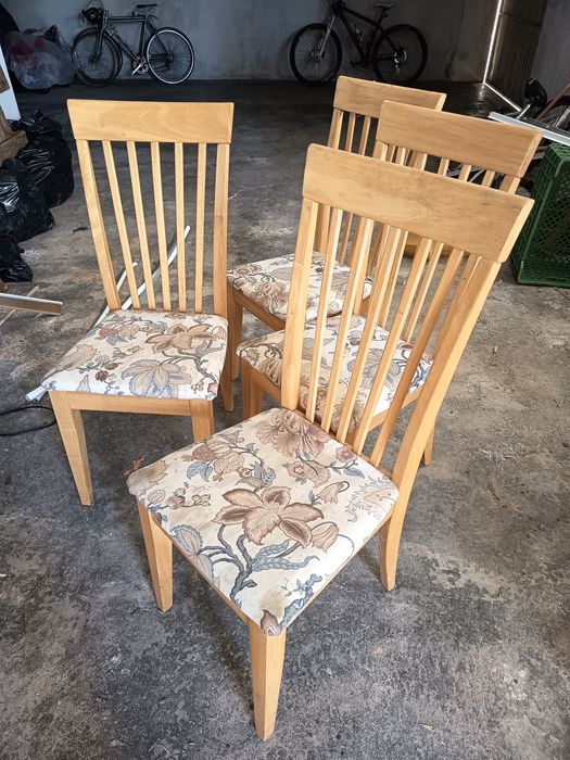 Cadeiras madeira