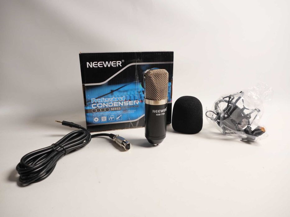 Конденсаторний мікрофон Neewer NW-700+амортизаційне кріплення