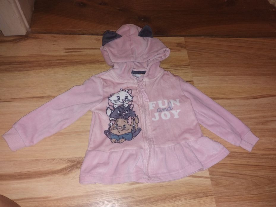 Zestaw ubranek dla dziewczynki rozmiar 74/80 stan bardzo dobry