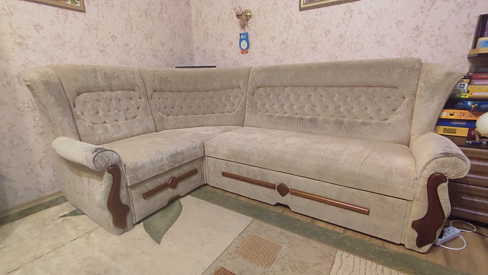 Диван кутовий, розкладний