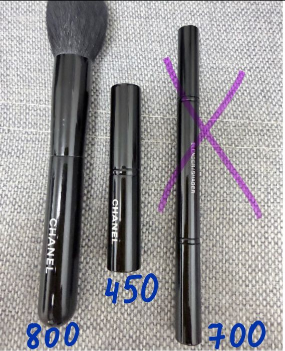 Пензлики/ кисти для макіяжу Chanel, Sisley, Boho beauty