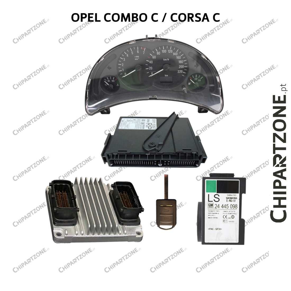 CENTRALINA ECU OPEL ISUZU DELPHI - 1.7L/TX2