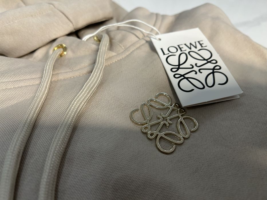 Piękny dres damski beżowy komplet Loewe 2XL