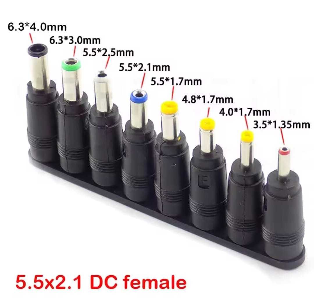 Adaptadores Energia DC Jack 5.5x2.1mm