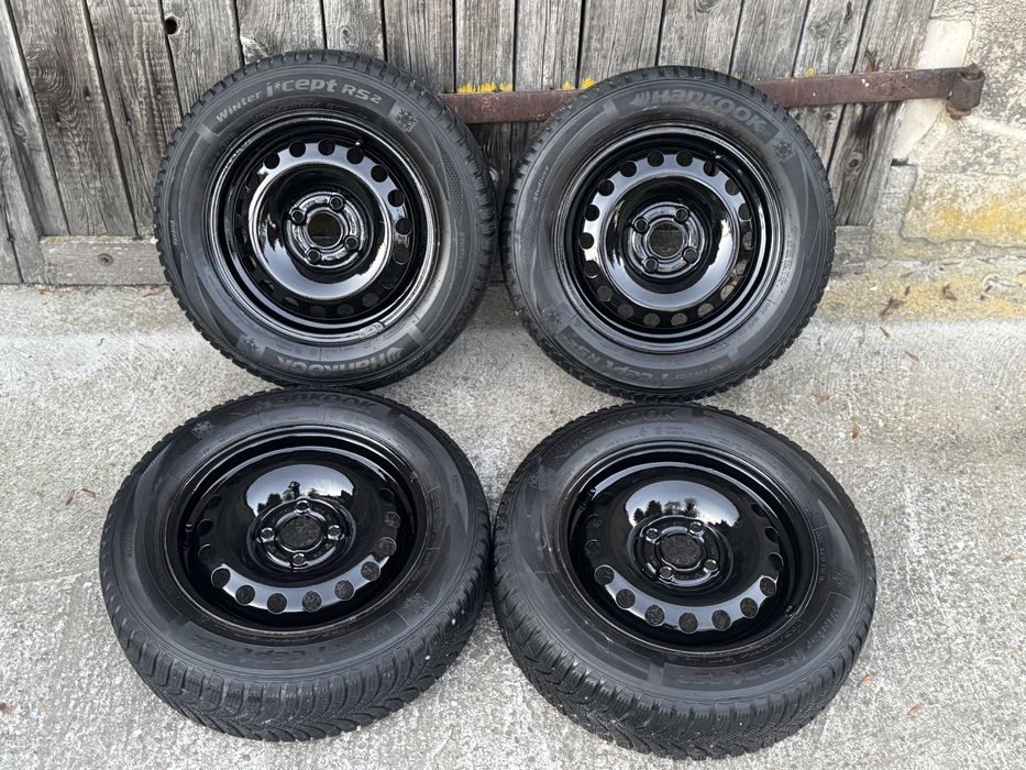 Kola stalowe zimowe Hankook 4x100 14” (vw skoda seat honda opel)
