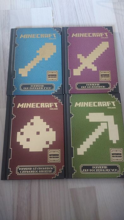 Zestaw kolekcjonerski poradniki Minecraft