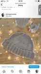 Welniane czapki handmade robione recznie