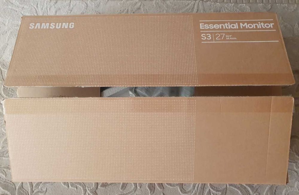 Монитор Samsung 27" Essential S3 LS27D360  VA Black Curved 100Hz (UA)